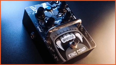 Orange Amps Launches King Comp, Class A VCA Compressor Pedal