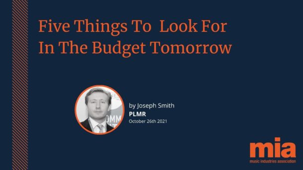 PLMR's Five Things To Look For In The Budget